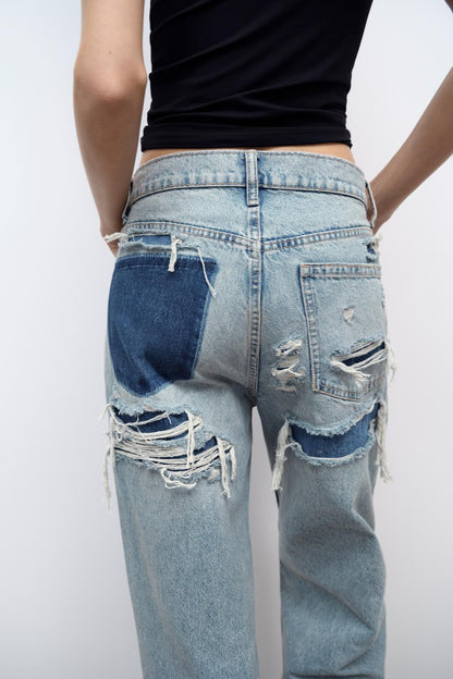 Savalta | The Viral Ripped Naes Jeans