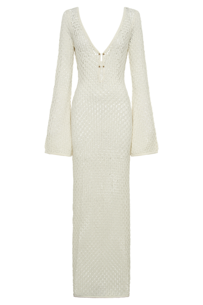 SAVALTA | Flare Sleeve Dress